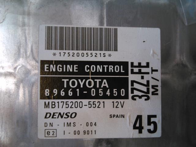 Styreenhet motor til Toyota Avensis 2000-2003 (Type I, Fase 2)  (DENSO|89661-05450|MB175200-5521|)