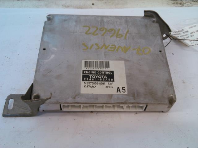 Styreenhet motor til Toyota Avensis, 2003-2008 (Type II)  (DENSO|89661-05A50)