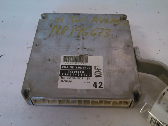 Styreenhet motor til Toyota Avensis, 2000-2003 (Type I, Fase 2) (DENSO|89661-05420)