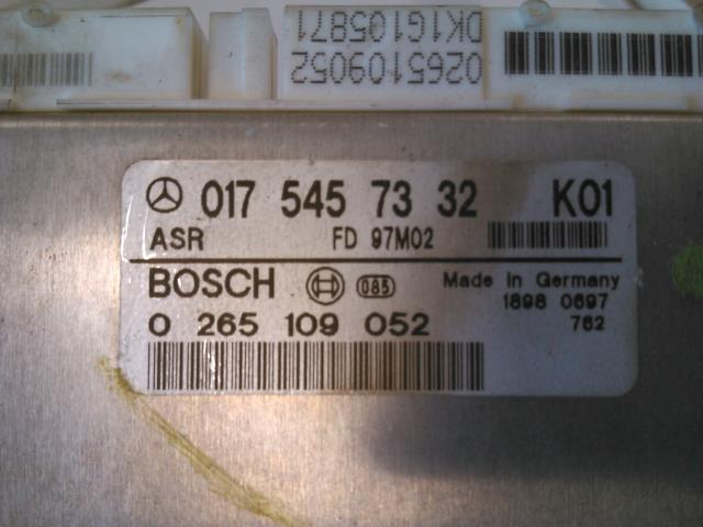 Styreenhet diverse til Mercedes E-Klasse 1995-2000 (Fase 1) (W210) (W210) (BOSCH|0 265 109 052|)
