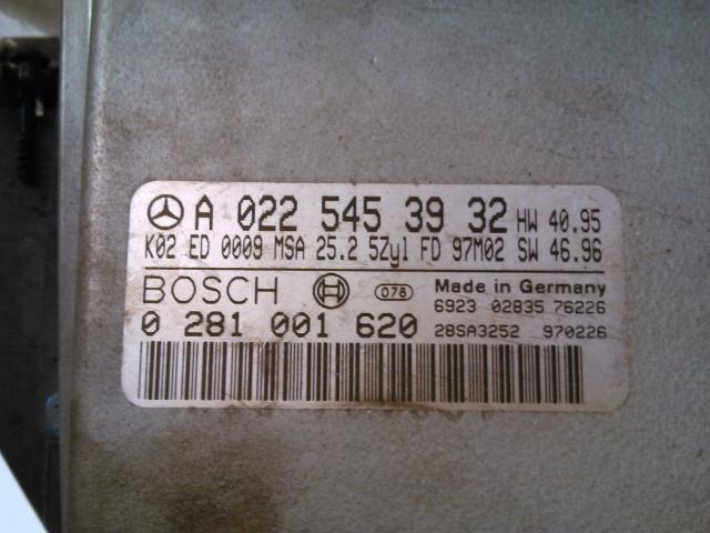 Styreenhet motor til Mercedes E-Klasse 1995-2000 (Fase 1) (W210) (W210) (BOSCH|0 281 001 620|)