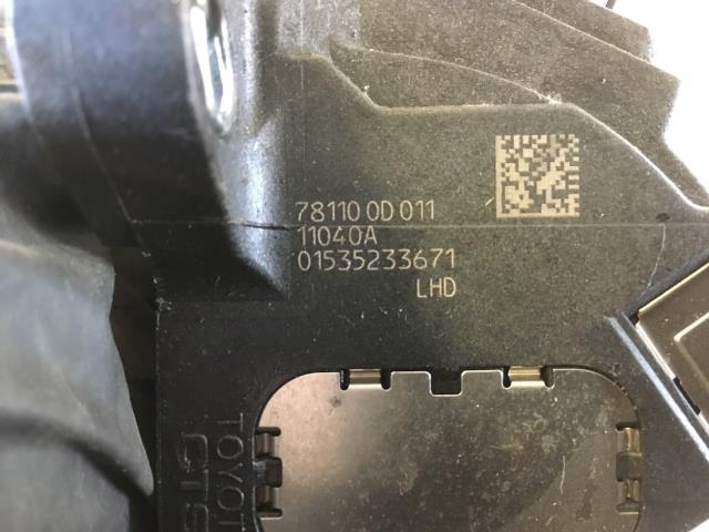 Pedal gass til Toyota Yaris 2009-2011 (Type II, Fase 2)  (78110 0D011|11040A|01535233671)