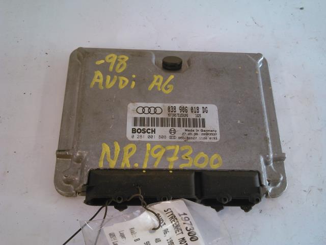 Styreenhet motor til Audi A6, 1997-2001 (Type II, Fase 1) (C5) (C5) (BOSCH|0 281 001 808)