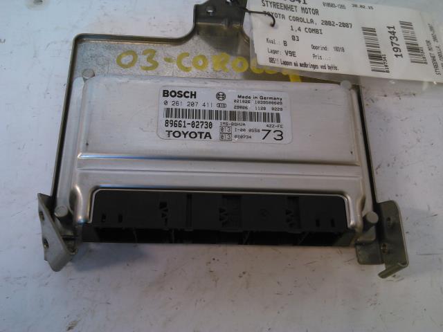 Styreenhet motor til Toyota Corolla, 2002-2007  (BOSCH|89661-02730)