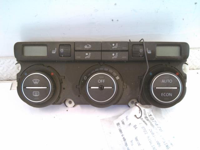 Varmeapparat betjening til VW Touran, 2003-2006 (Type I, Fase 1)  (1KO 907 044 BA)