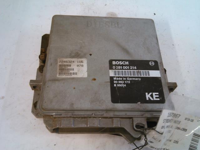 Styreenhet motor til Opel Omega B, 1994-1999  (BOSCH|0 281 001 214)
