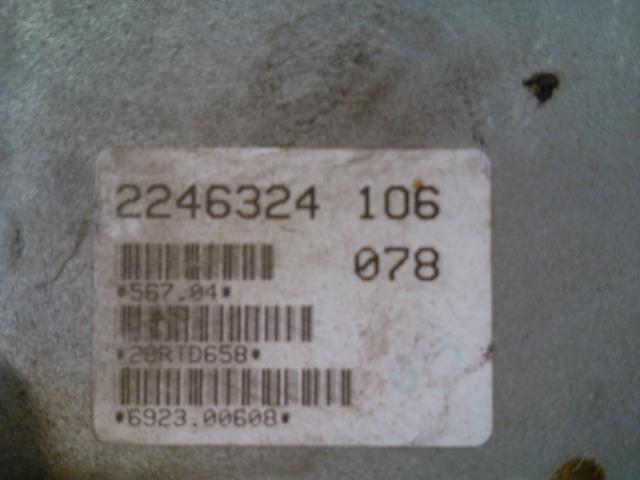 Styreenhet motor til Opel Omega B 1994-1999  (BOSCH|0 281 001 214|)