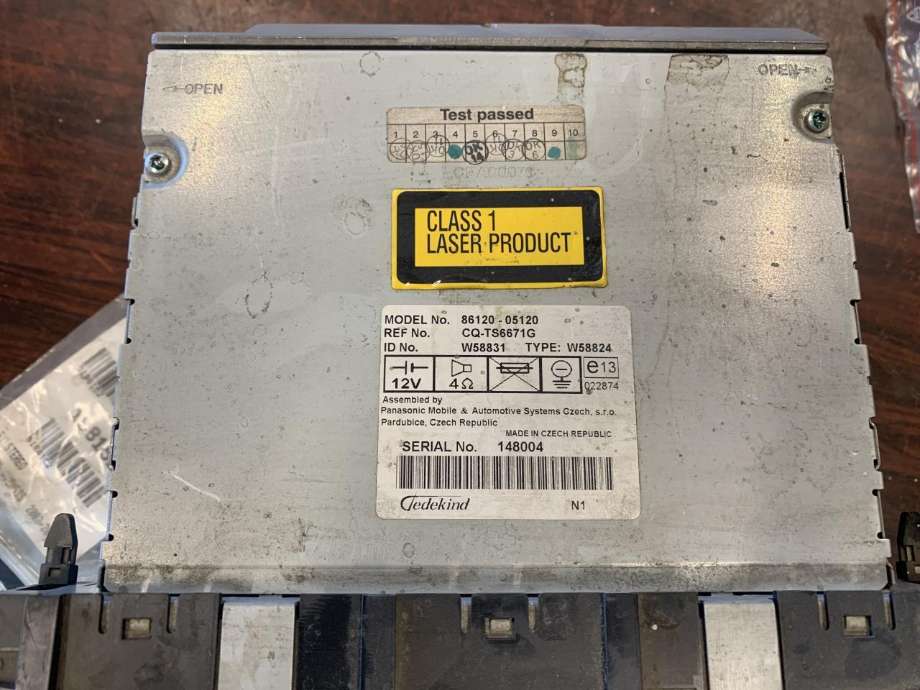 Bilstereo til Toyota Avensis 2003-2008 (Type II)  