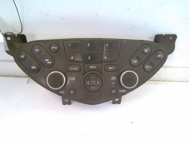 Varmeapparat betjening til Nissan Primera, 2002-2007 (P12) (P12) (XANAVI|CSW-5880C)