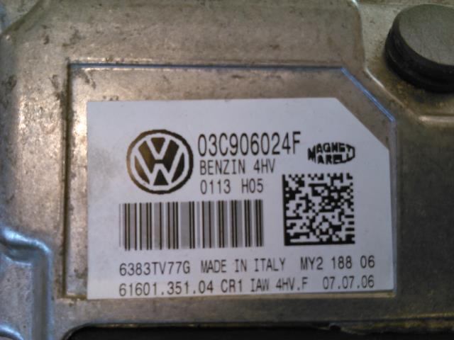 Styreenhet motor til VW Polo 2005-2009 (Type IV, Fase 2)  (03C906024F|)