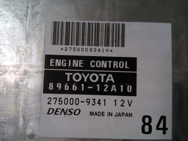 Styreenhet motor til Toyota Corolla 2002-2007  (DENSO|89661-12A11|275000-9341|)