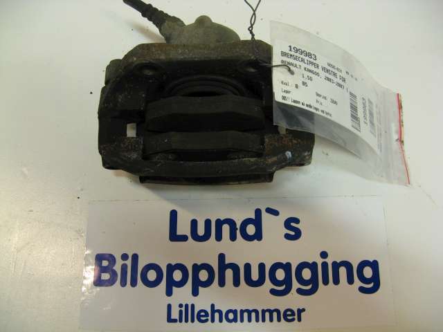 Bremsecaliper høyre foran til Renault Kangoo, 2003-2007 (Type I, Fase 2)