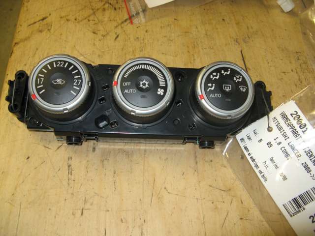 Varmeapparat betjening til Mitsubishi Lancer, 2008-2017  (VISTEON|7820A115XB)