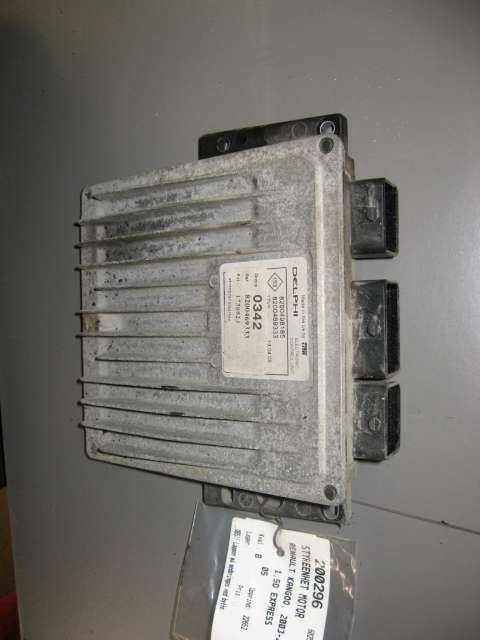 Styreenhet motor til Renault Kangoo, 2003-2007 (Type I, Fase 2)  (DELPHI|8200498185)