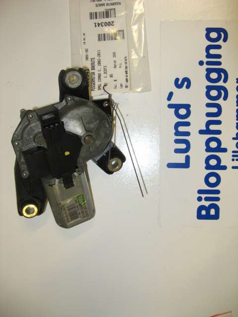 Viskermotor bakrute til Opel Combo C, 2002-2011  (VALEO|9 225 634 LH)