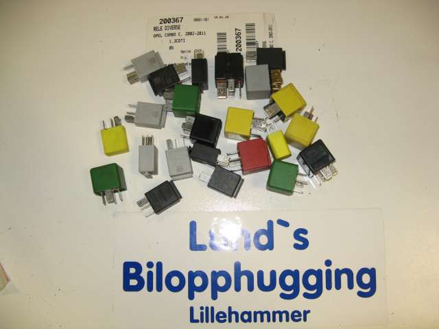 Rele diverse til Opel Combo C, 2002-2011  