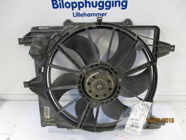 Kjølevifte elektrisk til Renault Kangoo, 2003-2007 (Type I, Fase 2)