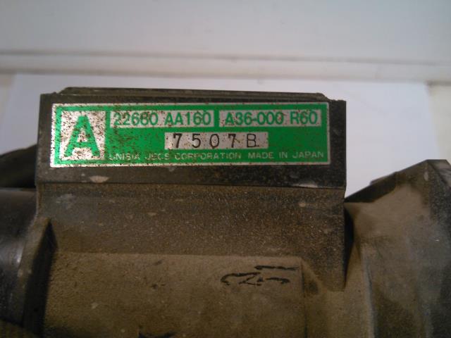 Luftmengde/luftmassemåler til Subaru Outback 1996-1998 (Type I)  (22660 AA160|A36-000 R60     7507B|)