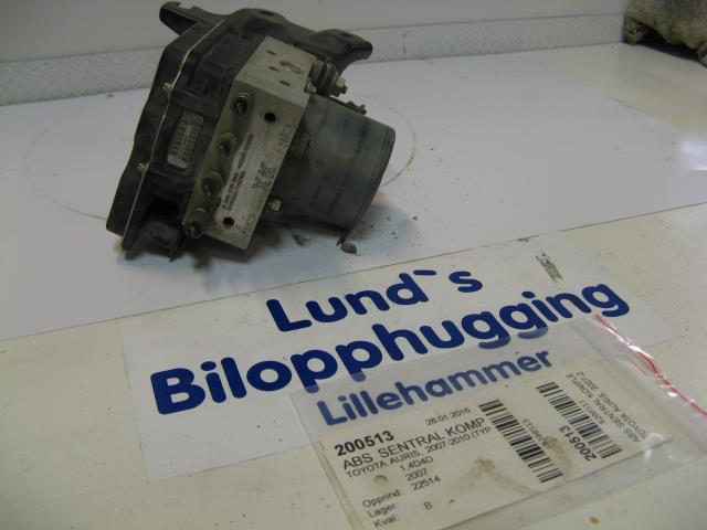 ABS sentral til Toyota Auris 2007-2010 (Type I, Fase 1)  (BOSCH|0265 950 512|)