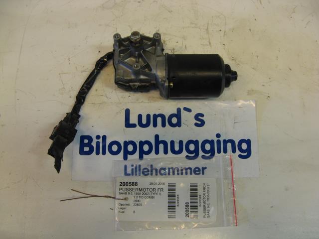 Viskermotor frontrute til Saab 9-3, 1998-2002 (Type I)  (DENSO|159100-8834)