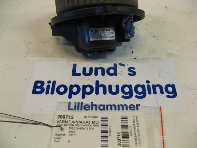 Varmeapparat motor til Land Rover Discovery 1999-2004 (Type II)  (BOSCH|0 130 111 194|)