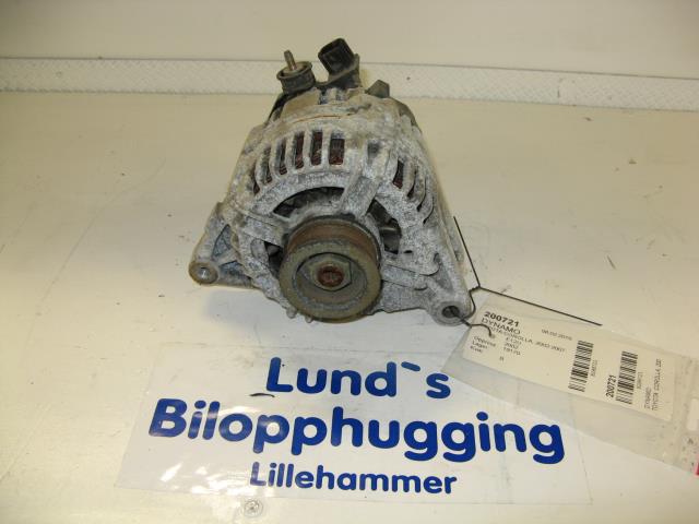 Dynamo til Toyota Corolla, 2002-2007  (BOSCH|27060-0D030-B)