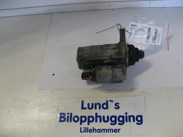 Starter diesel til Audi A3 2003-2008 (Type II, Fase 1)  (VALEO|02Z 911 02? H|)
