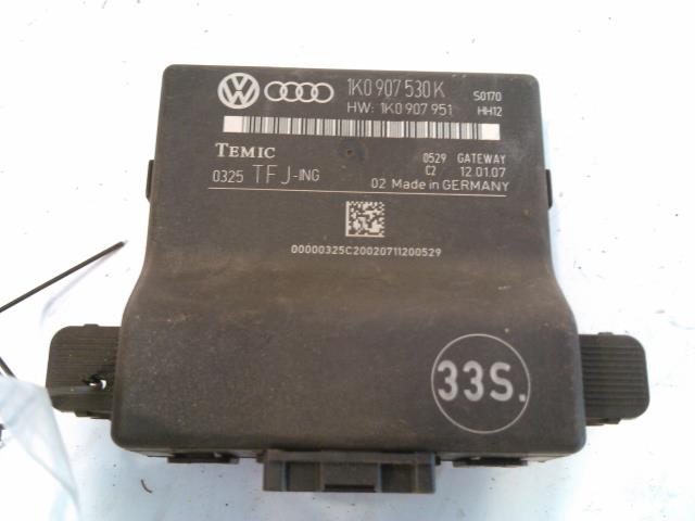 Styreenhet diverse til Audi A3 2003-2008 (Type II, Fase 1)  (TEMIC|1K0907530K|)