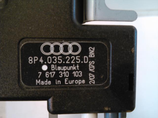 Styreenhet diverse til Audi A3 2003-2008 (Type II, Fase 1)  (BLAUPUNK|8P4.035.225.D|7 617 310 103|)