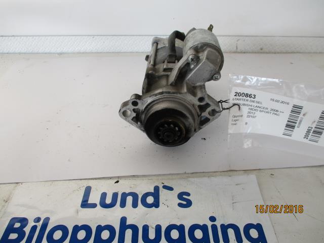 Starter diesel til Mitsubishi Lancer 2008-2017  (M008T71971|)