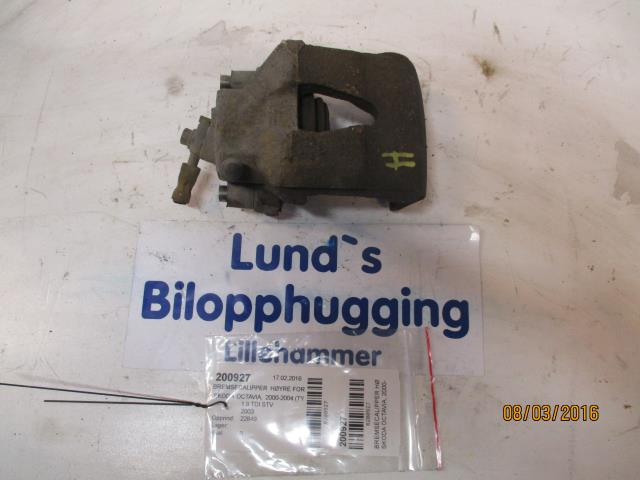 Bremsecaliper høyre foran til Škoda Octavia, 2000-2004 (Type I, Fase 2)  (ATE|)