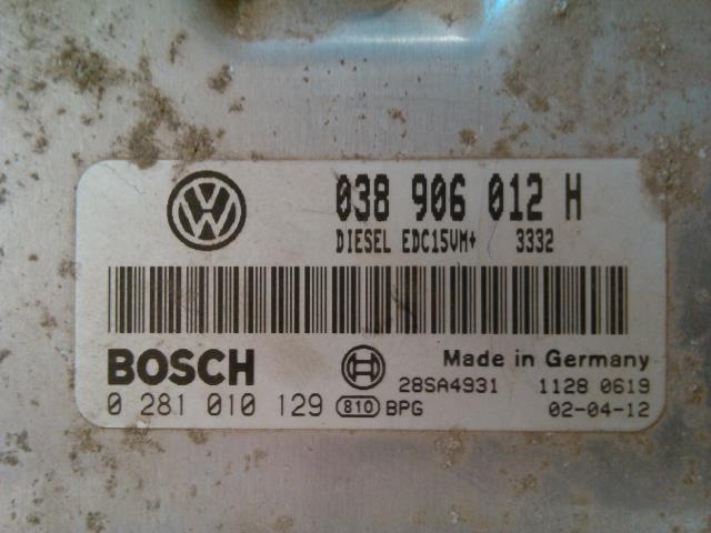 Styreenhet motor til Škoda Octavia 2000-2004 (Type I, Fase 2)  (BOSCH|0 281 010 129|)
