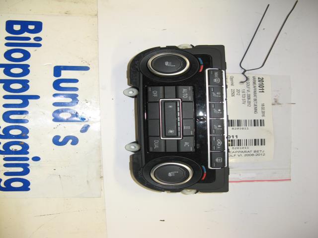 Varmeapparat betjening til VW Golf VI 2008-2012  (5K0 907 044 FA|)