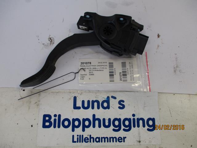 Pedal gass til Volvo XC70, 2008-2013 (Type II, Fase 1)  (HELLA|31329058)
