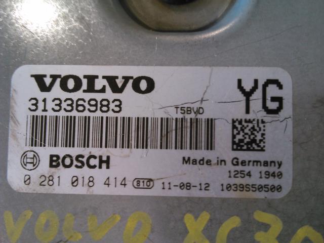 Styreenhet motor til Volvo XC70 2008-2013 (Type II, Fase 1)  (BOSCH|31336983|0 281 018 414|)