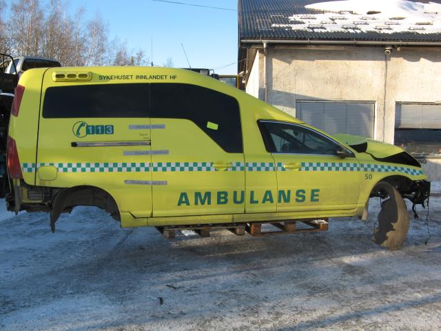 Dør høyre skyvedør til Volvo XC70 2008-2013 (Type II, Fase 1)  