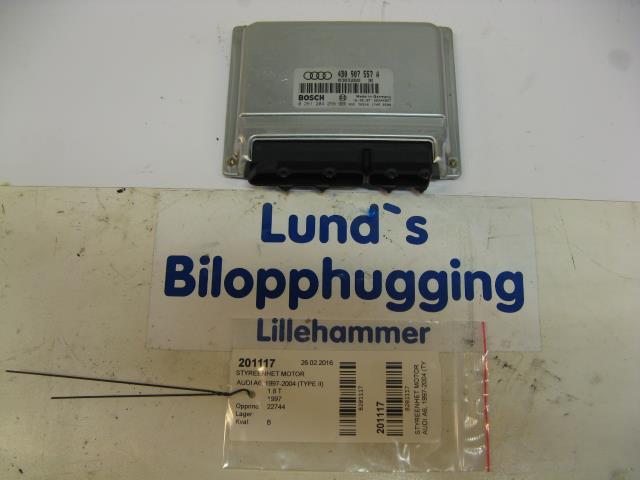 Styreenhet motor til Audi A6, 1997-2001 (Type II, Fase 1) (C5) (C5) (BOSCH|0 261 204 256)