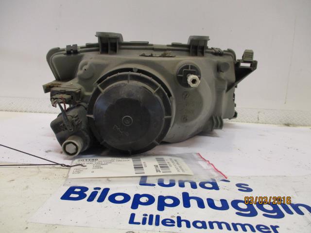 Frontlykt venstre halogen til Saab 900 1994-1998  