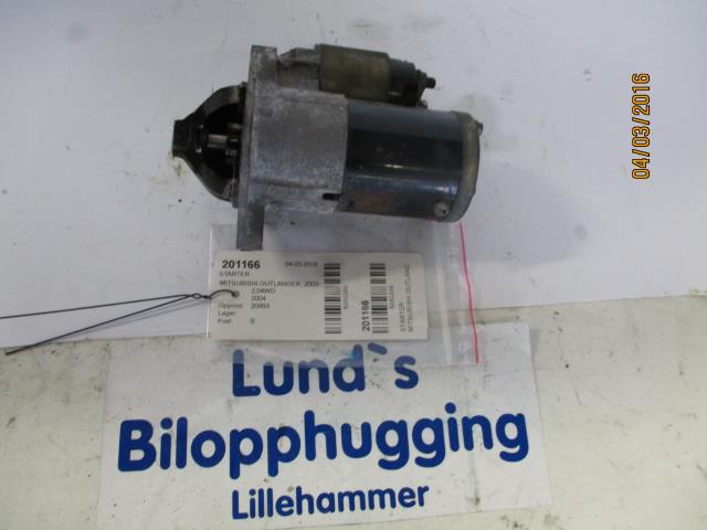 Starter til Mitsubishi Outlander, 2003-2006 (Type I)  (M000T20672)