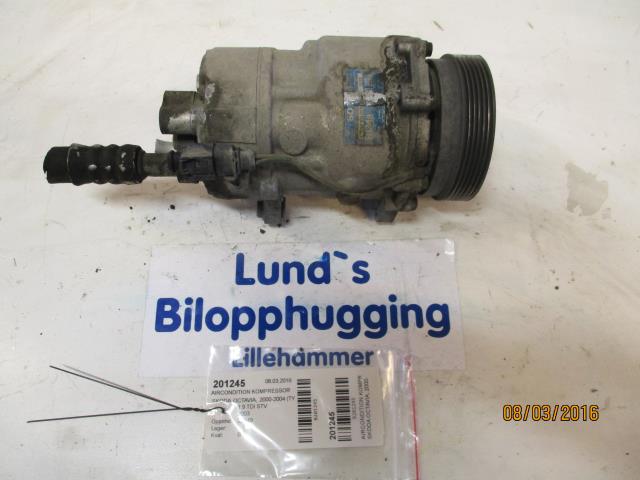 Aircondition kompressor til Škoda Octavia, 2000-2004 (Type I, Fase 2)  