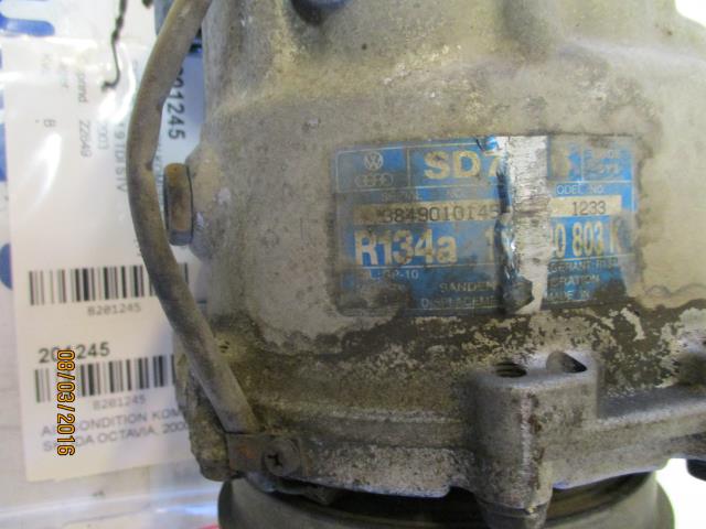 Aircondition kompressor til Škoda Octavia 2000-2004 (Type I, Fase 2)  