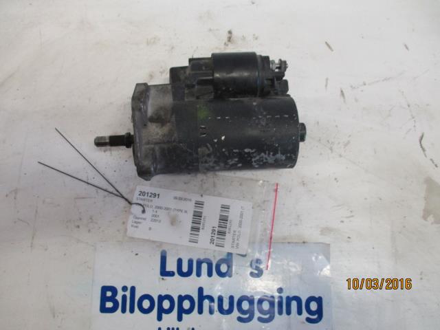 Starter til VW Polo, 2000-2001 (Type III, Fase 2)  