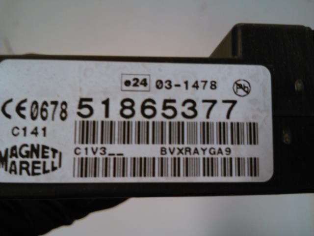 Styreenhet diverse til Fiat Bravo/Brava 2007-2011  (MAGNETIMARELLI|51865377|BVXRAYGA9|)