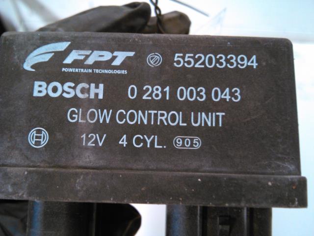Styreenhet gløding til Fiat Bravo/Brava 2007-2011  (BOSCH|0 281 003 043|55203394|)