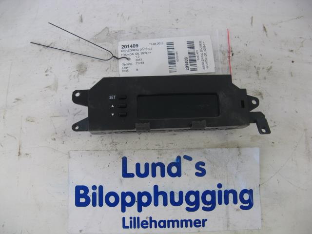 Instrument diverse til Hyundai i20, 2009-2014 (Type I) (94101-1J620)