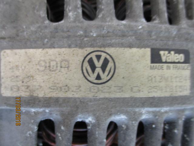 Dynamo til VW Golf III 1992-1997  