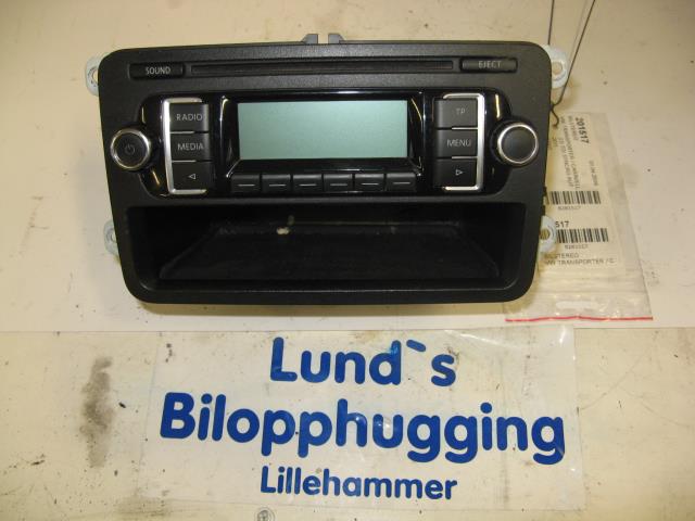 Bilstereo til VW Transporter / Caravelle, 2009-2015 (Fase 2) (T5) (T5) (7E0035156A)