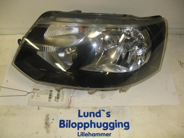 Frontlykt venstre halogen til VW Transporter / Caravelle, 2009-2015 (Fase 2) (T5) (T5) (7E1 941 015 H)