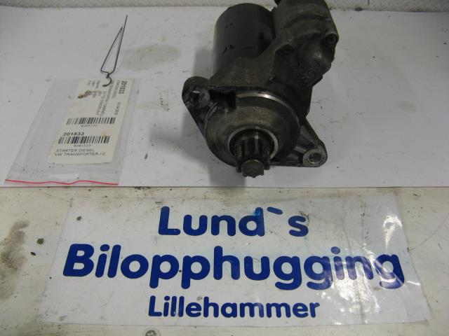 Starter diesel til VW Transporter / Caravelle, 2009-2015 (Fase 2) (T5) (T5) (BOSCH|02E 911 024)