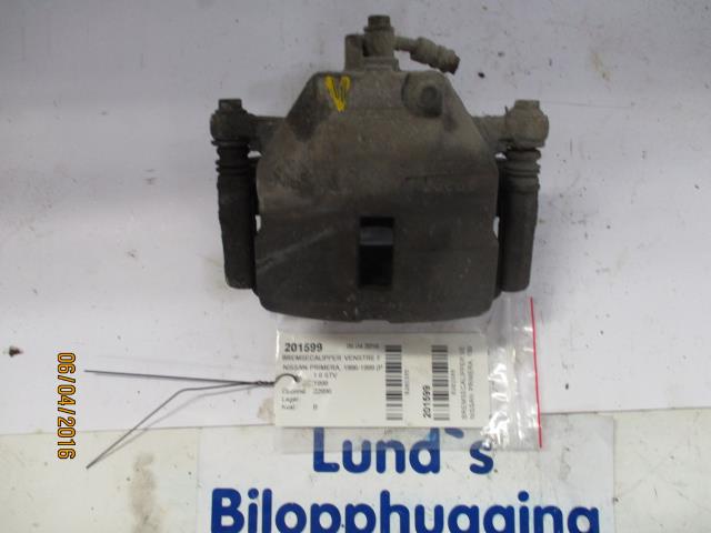 Bremsecaliper venstre foran til Nissan Primera, 1996-1999 (Fase 1) (P11) (P11) 